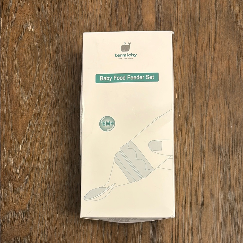 Termichy Baby Food Feeder Set still sealed 6M+ (box a little dented)